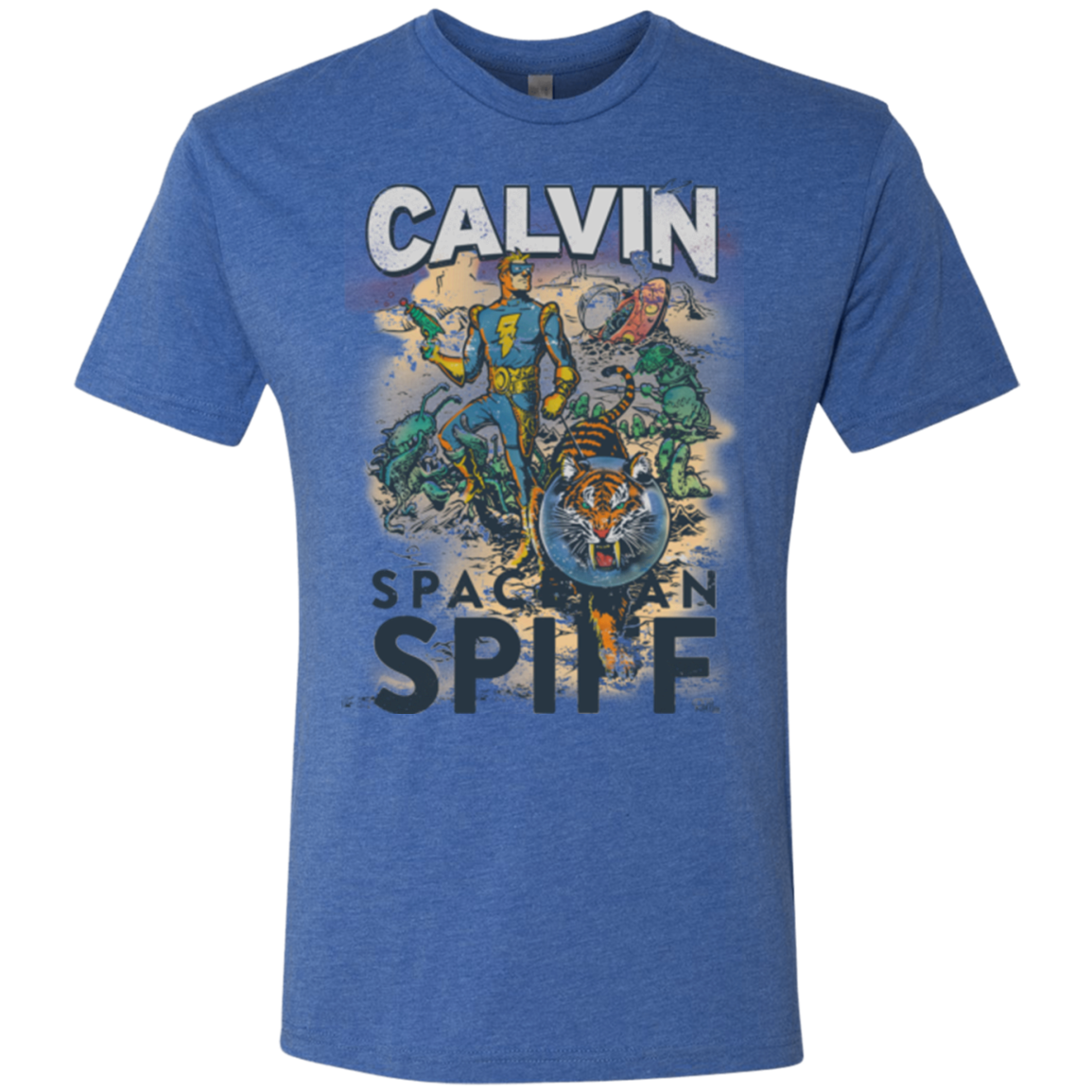Spaceman Spiff Men's Triblend T-Shirt