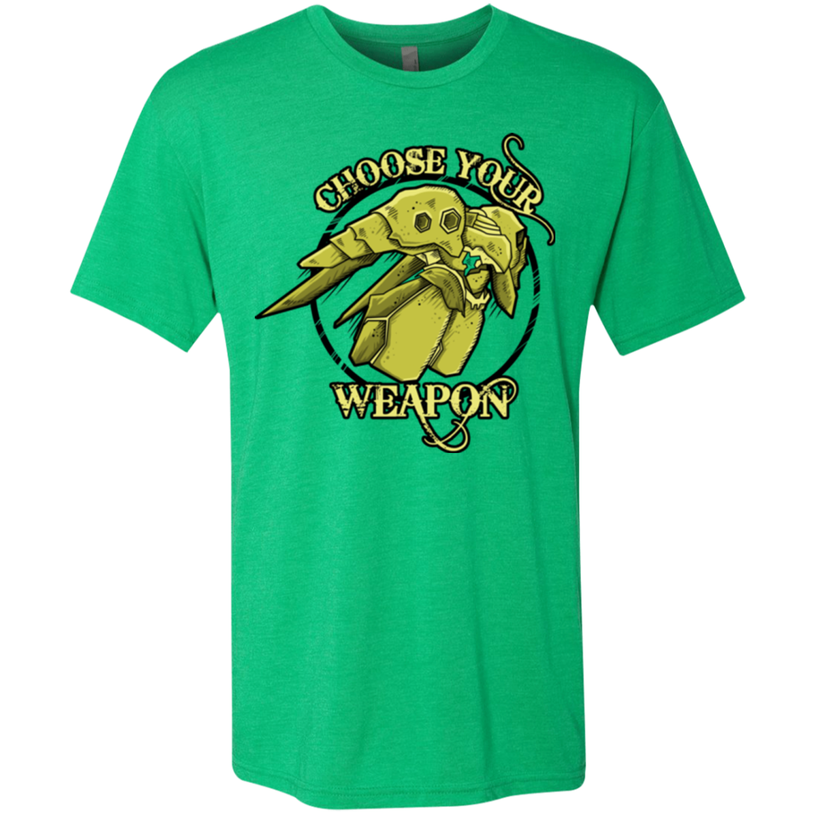 CHOOSE YOUR WEAPON Men's Triblend T-Shirt