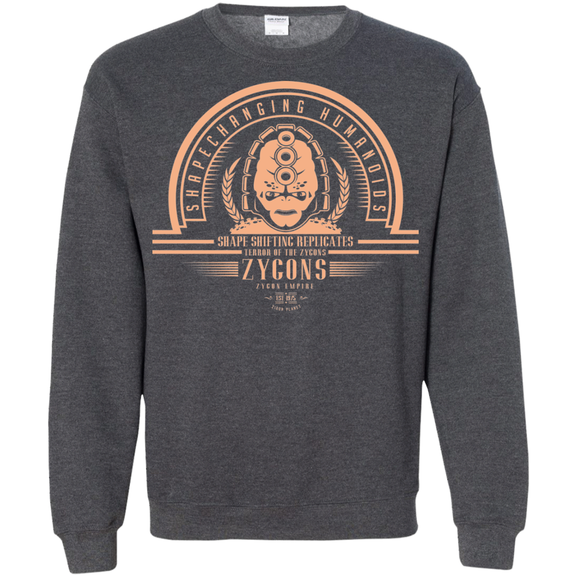 Who Villains Zygons Crewneck Sweatshirt