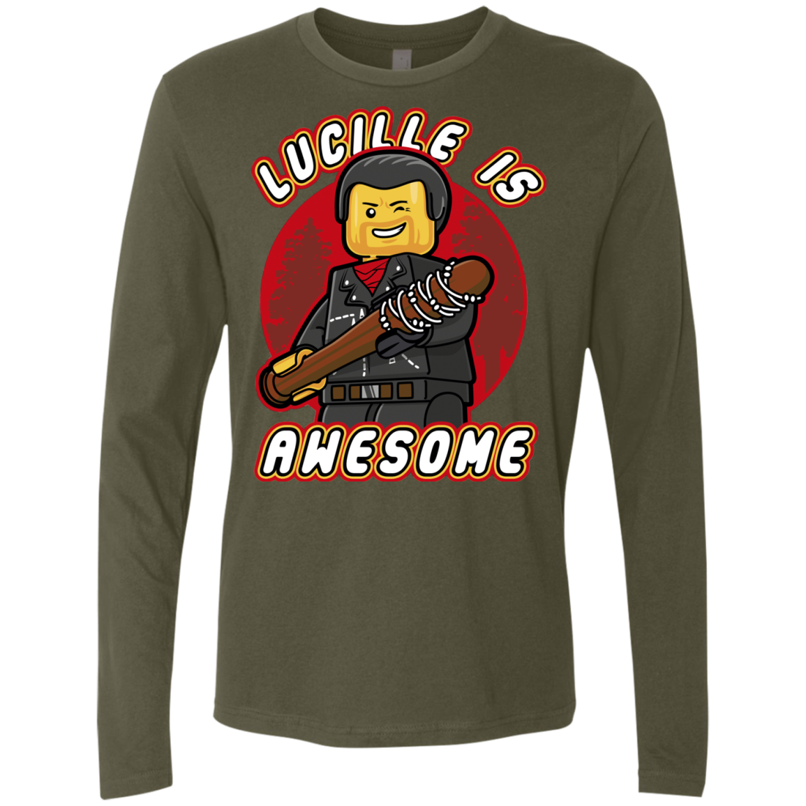 Lucille is Awesome Men's Premium Long Sleeve