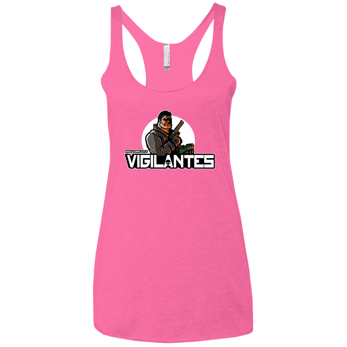 NYC Vigilantes Women's Triblend Racerback Tank