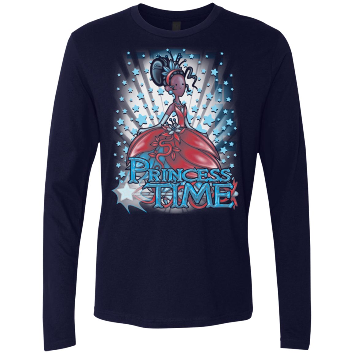 Princess Time Tiana Men's Premium Long Sleeve