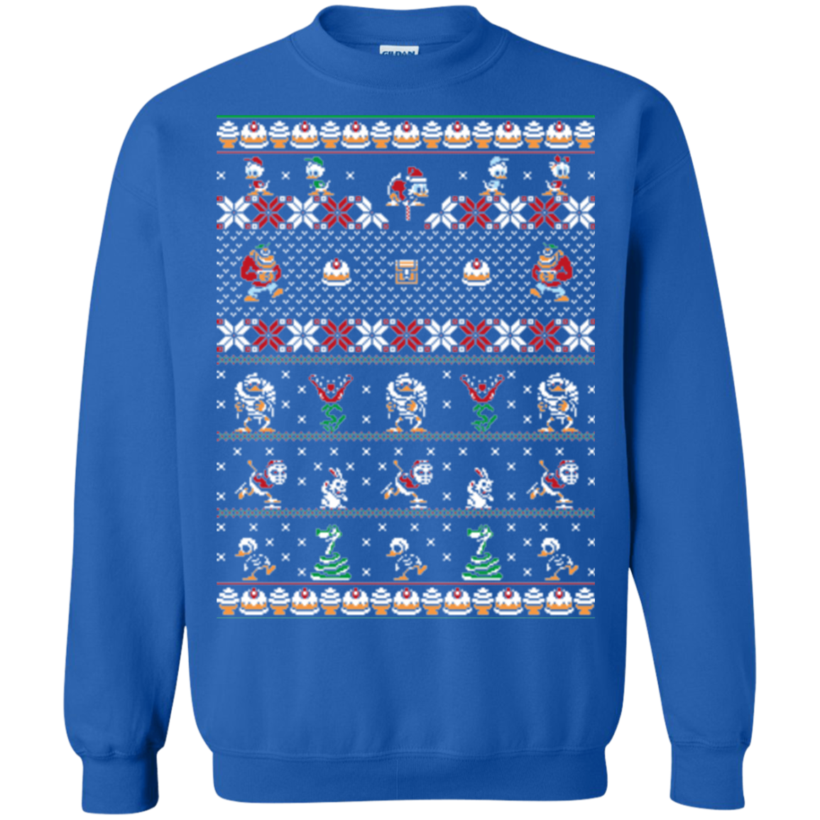 Merry Christmas Uncle Scrooge Crewneck Sweatshirt