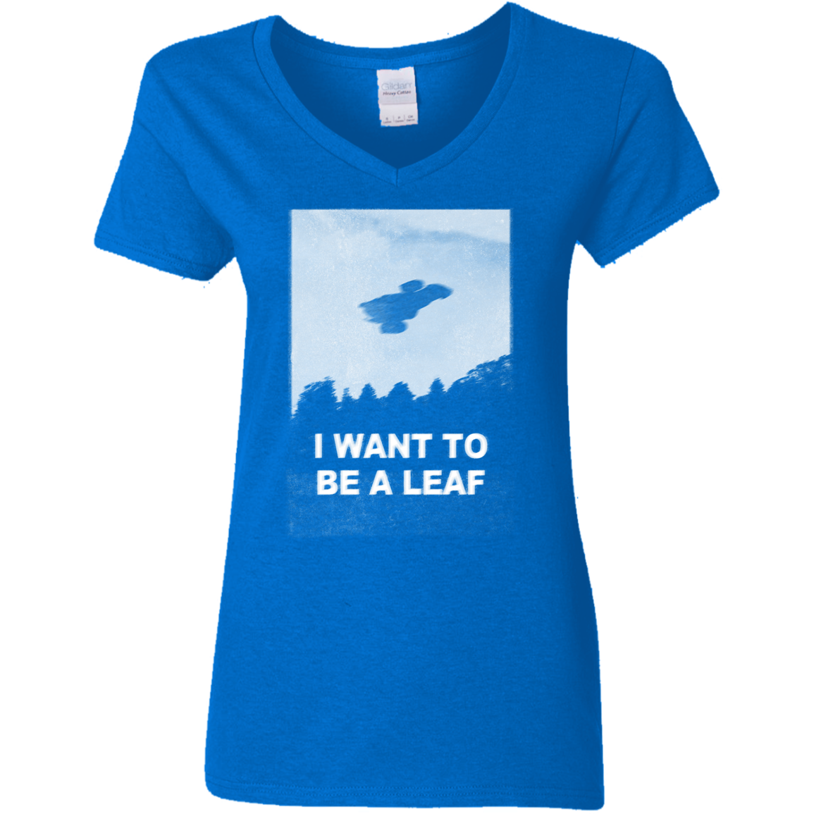 Be Leaf Women's V-Neck T-Shirt