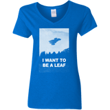 Be Leaf Women's V-Neck T-Shirt