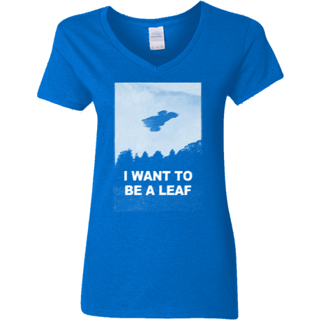 Be Leaf Women's V-Neck T-Shirt