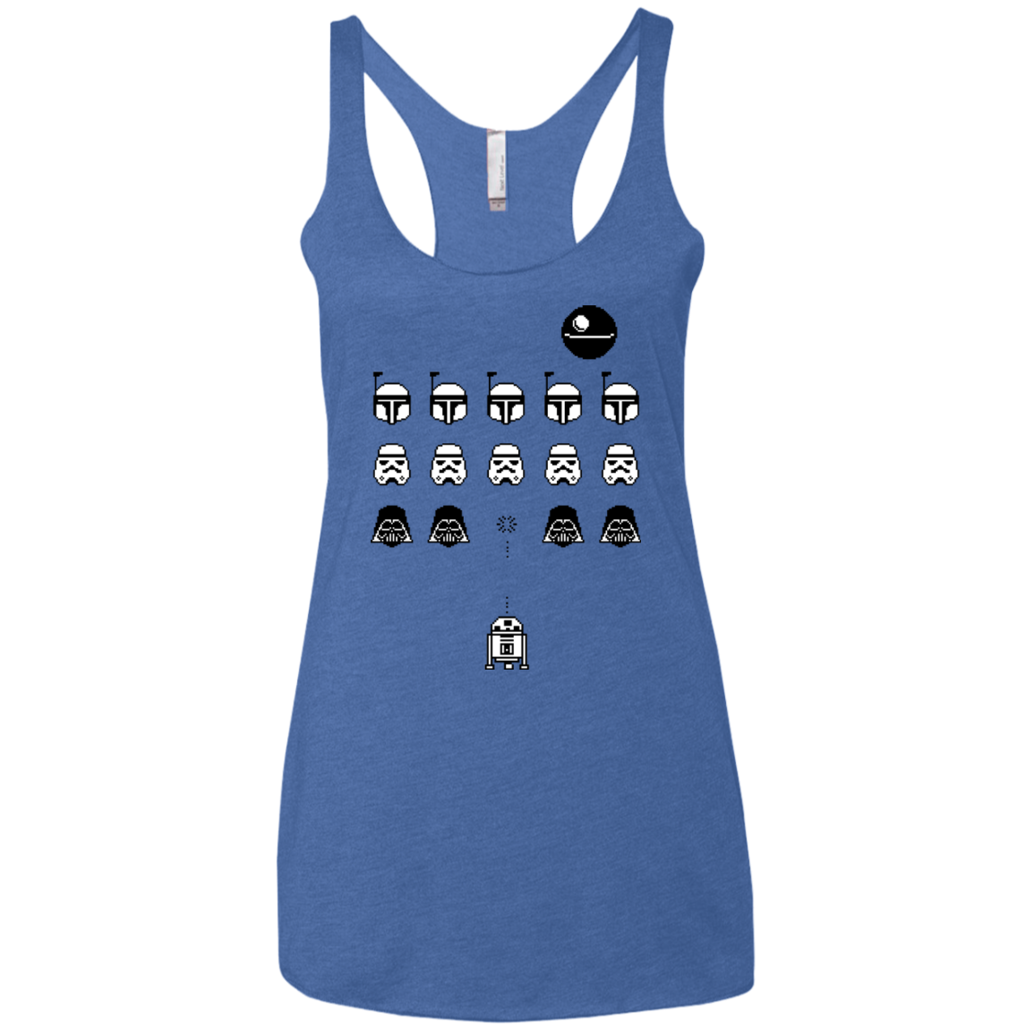 Dark Invaders Women's Triblend Racerback Tank