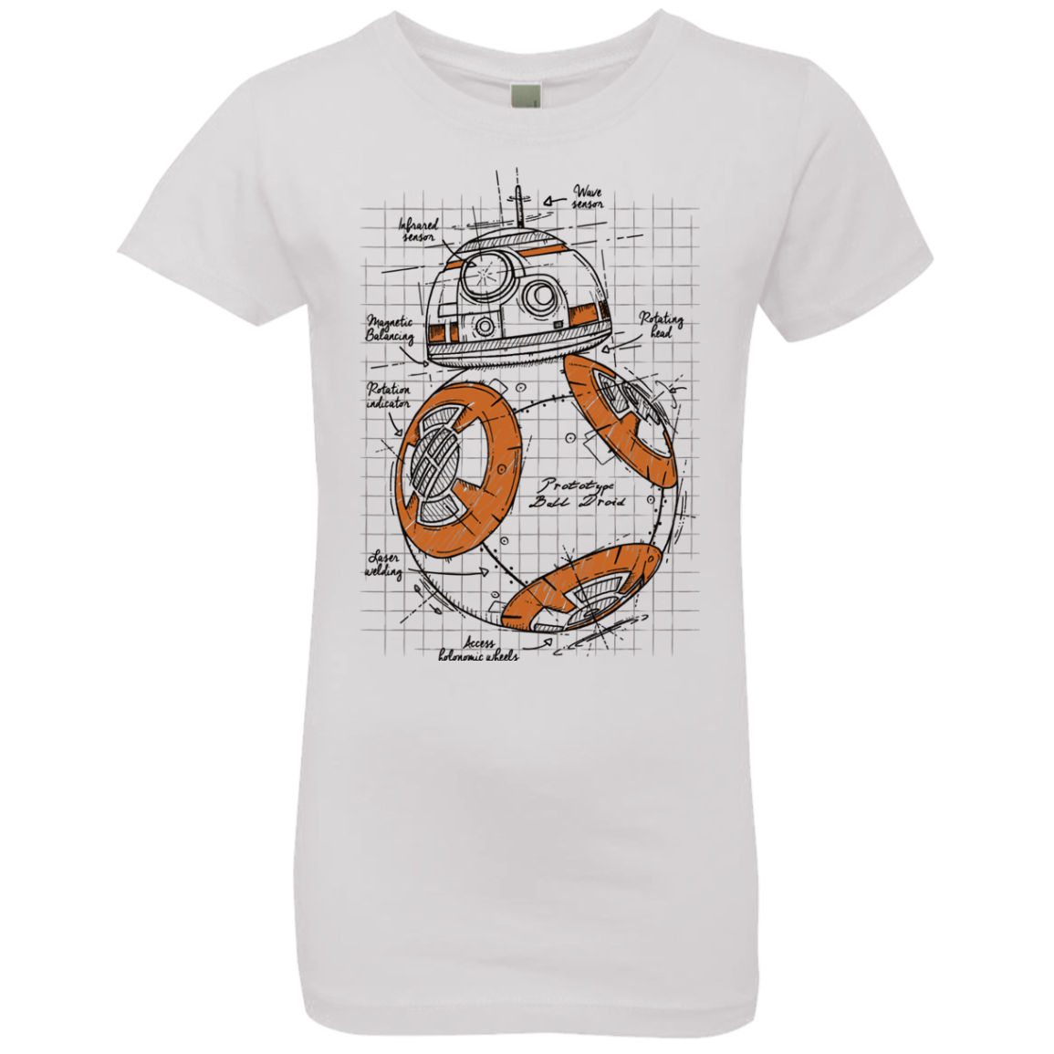 BB-8 Plan Girls Premium T-Shirt