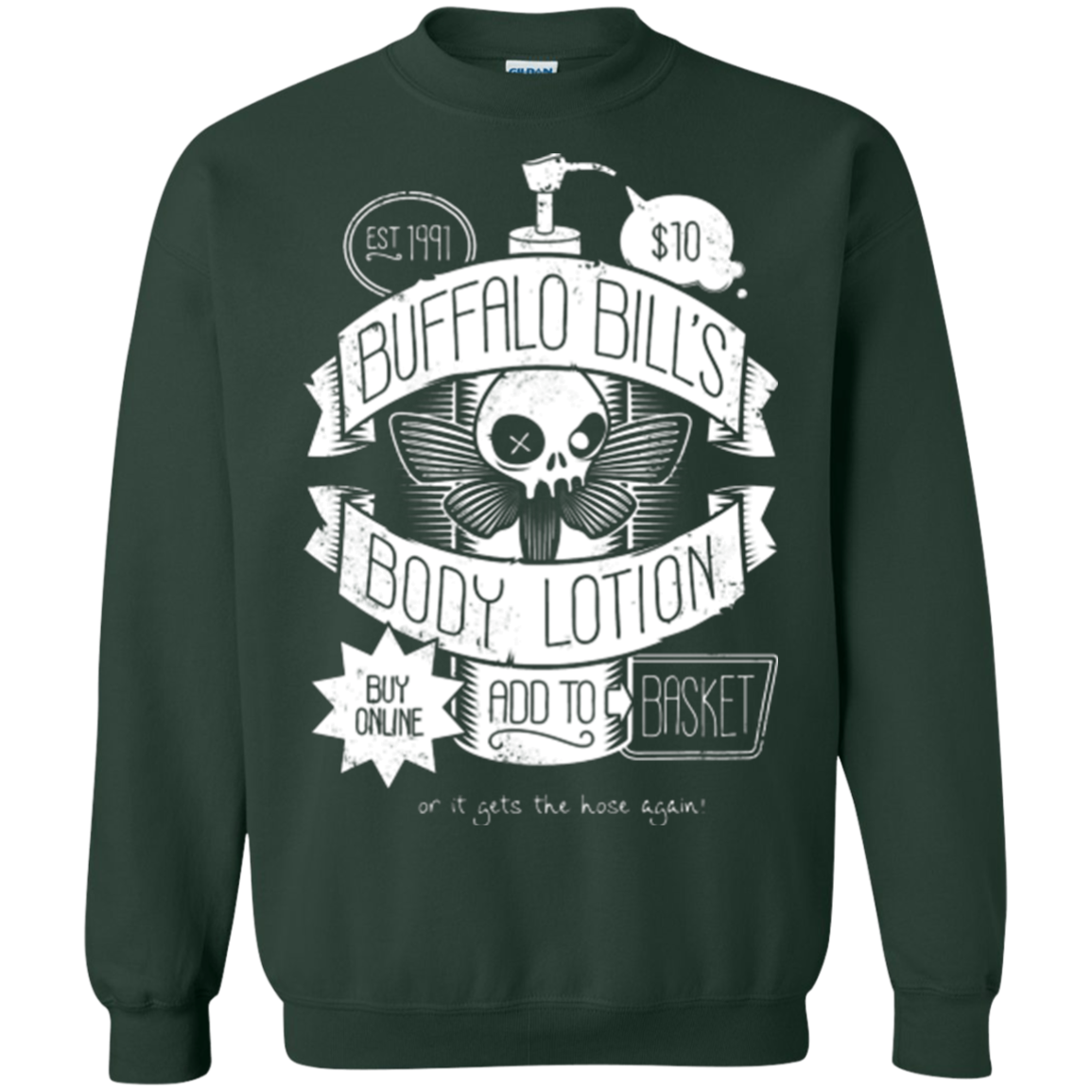 Body Lotion Crewneck Sweatshirt
