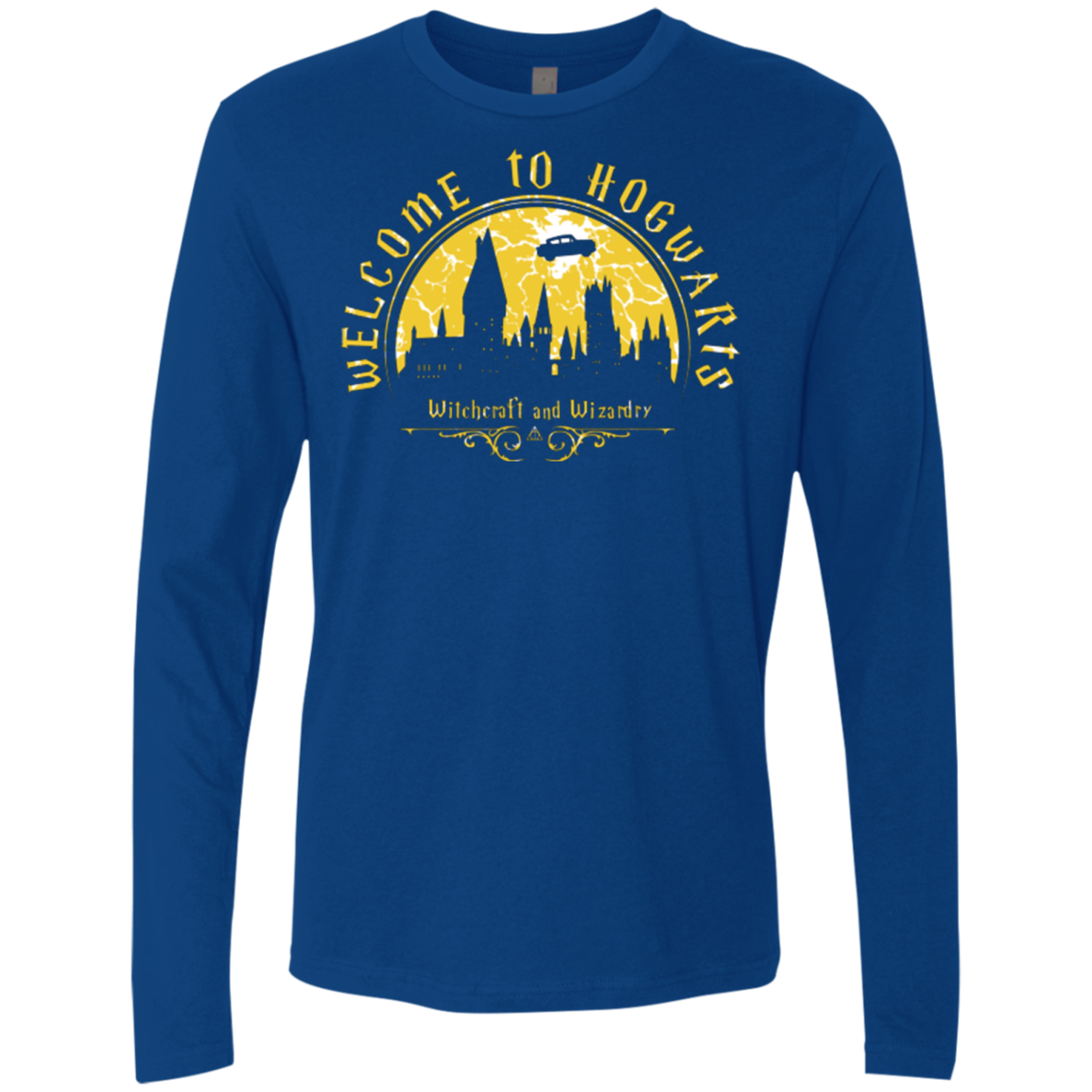 Welcome to Hogwarts Men's Premium Long Sleeve