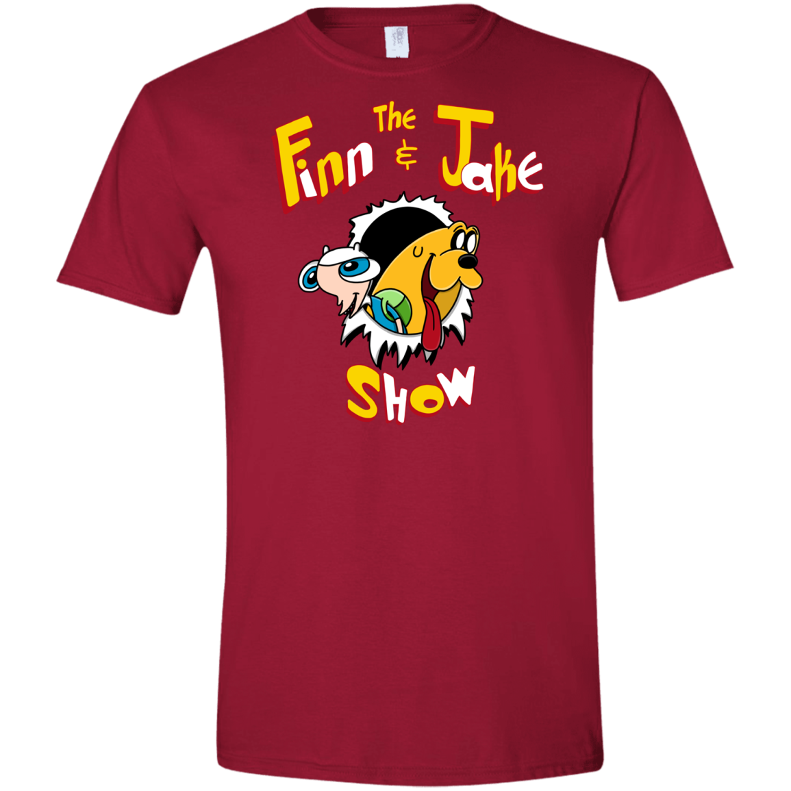 The Finn and Jake Show Men's Semi-Fitted Softstyle