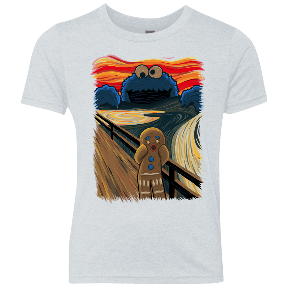 The Cookie Muncher Youth Triblend T-Shirt