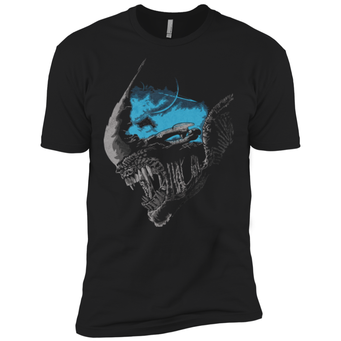 On a Dark Moon Men's Premium T-Shirt