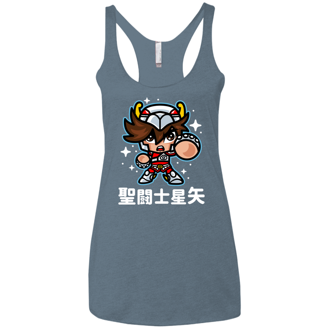 ChibiPegasus Women's Triblend Racerback Tank