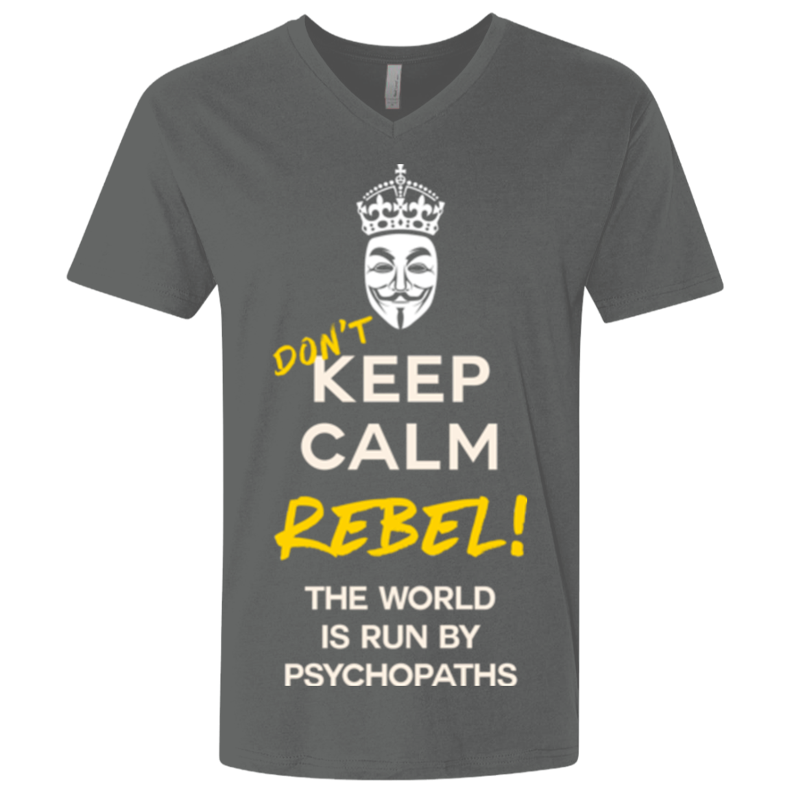 Dont Keep Calm Men's Premium V-Neck