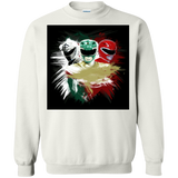 White Green Red Crewneck Sweatshirt