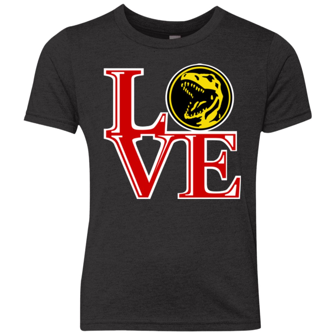 Red Ranger LOVE Youth Triblend T-Shirt