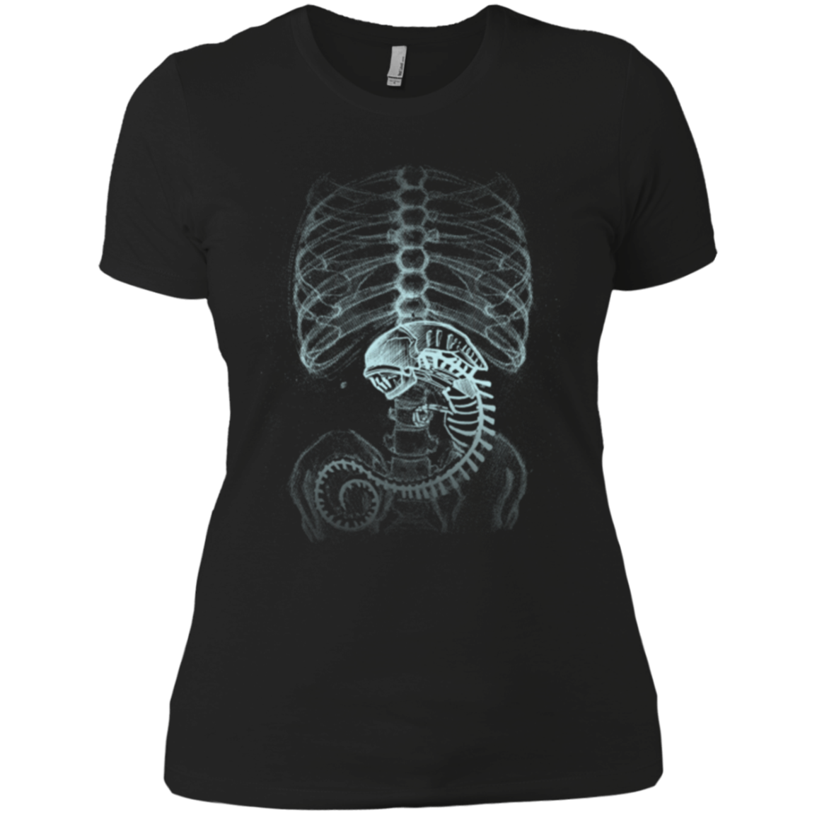 Creepy pregnant Women's Premium T-Shirt