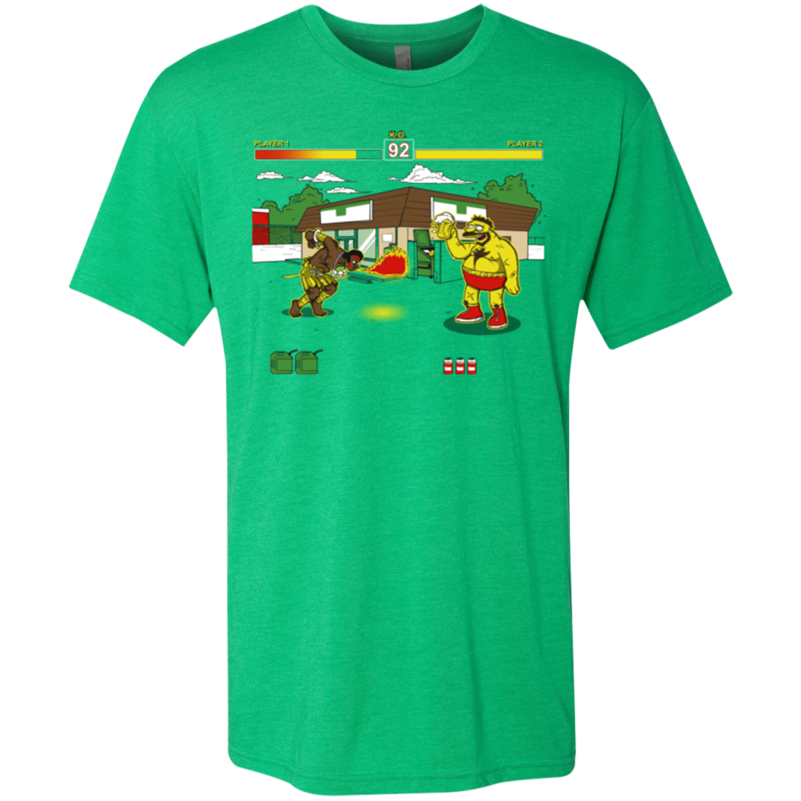 Springfield Fighter Men's Triblend T-Shirt