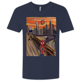 Spider Scream Men's Premium V-Neck