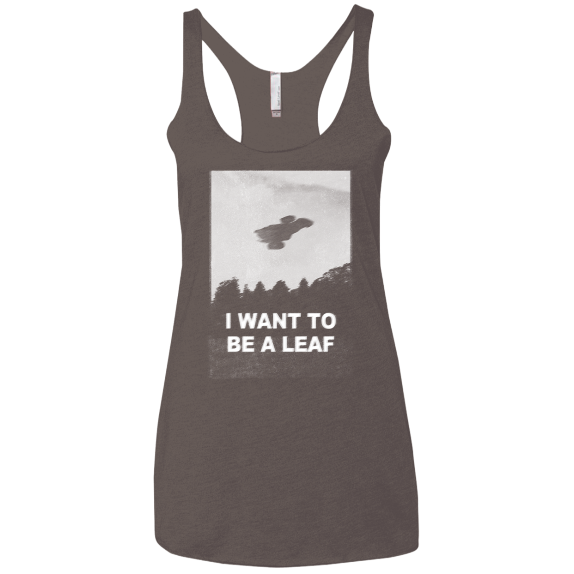Be Leaf Women's Triblend Racerback Tank