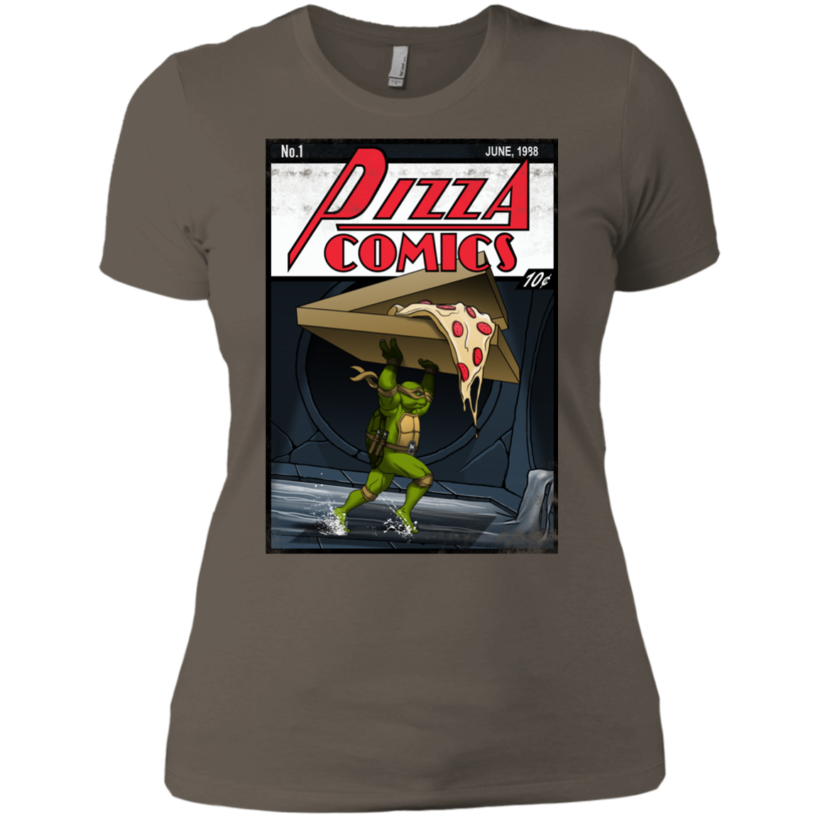 Pizza Comics Women's Premium T-Shirt