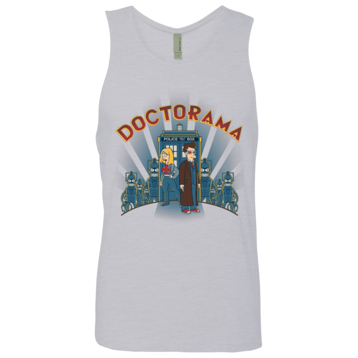 DOCTORAMA (2) Men's Premium Tank Top