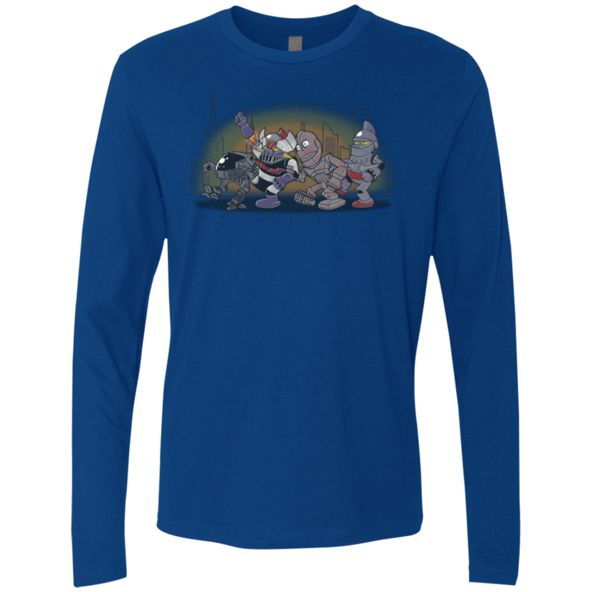 Where The Big Robots are Men's Premium Long Sleeve