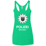 Winden Polizei Women's Triblend Racerback Tank