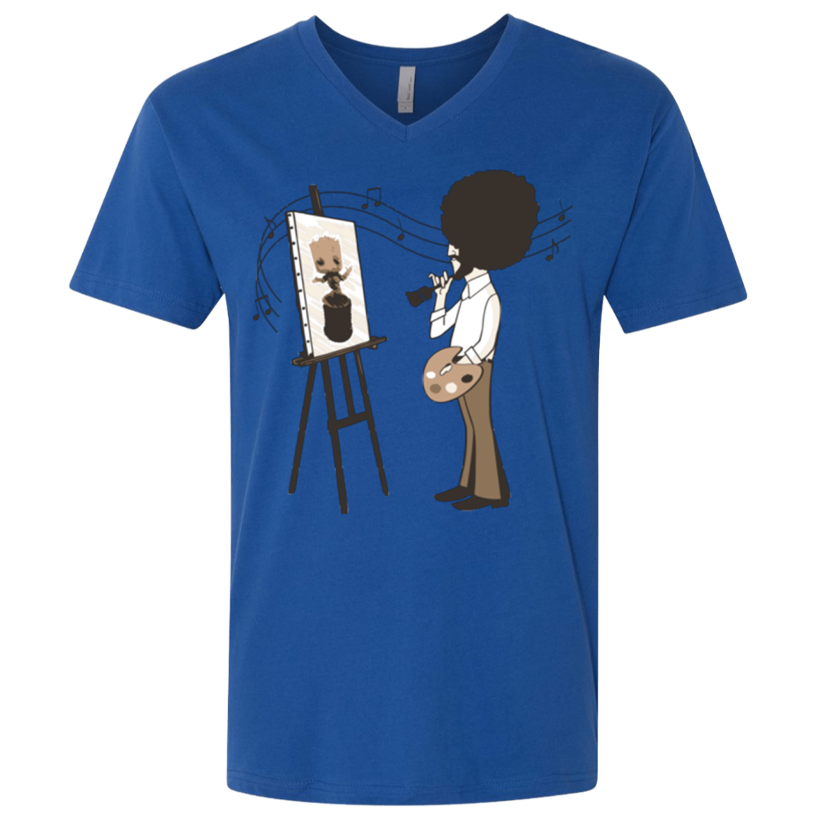 Happy Little Tree Men's Premium V-Neck