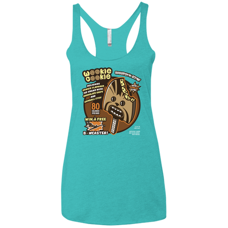 Wookie Cookie Women's Triblend Racerback Tank