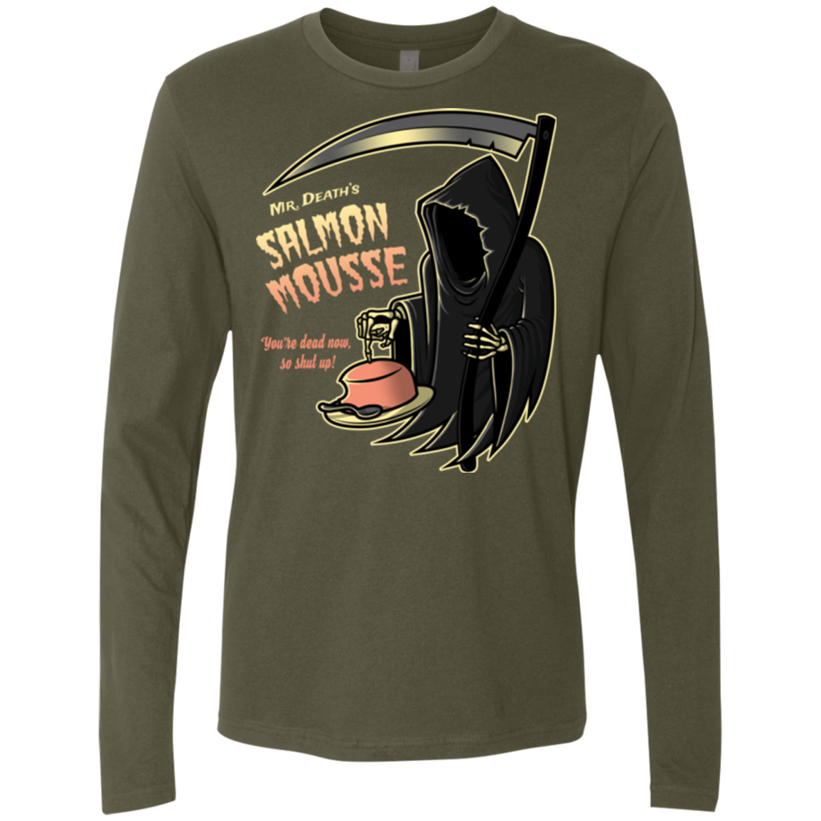 The Salmon Mousse Men's Premium Long Sleeve
