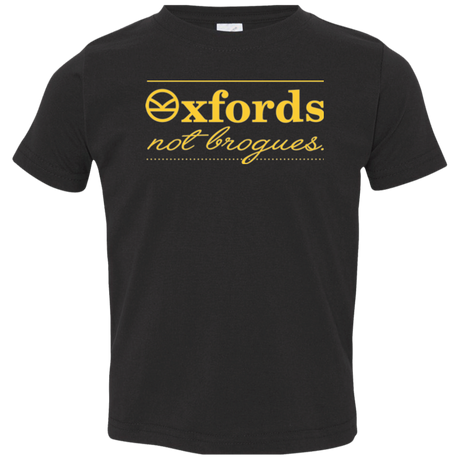 Oxfords Not Brogues Toddler Premium T-Shirt