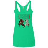 Unme No Ketto Women's Triblend Racerback Tank