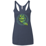 The Hand That Feeds Women's Triblend Racerback Tank