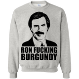 Ron Fucking Burgundy Crewneck Sweatshirt