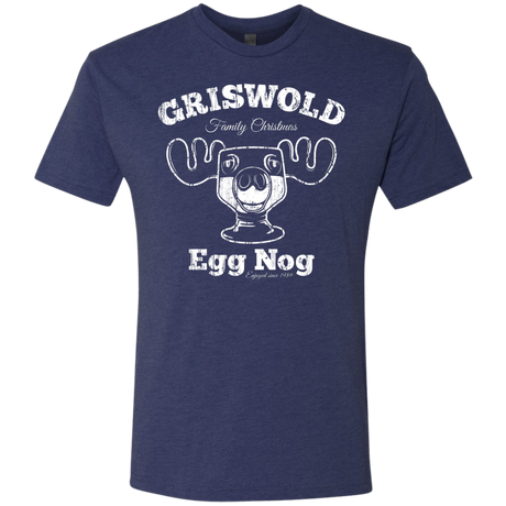 Griswold Christmas Egg Nog Men's Triblend T-Shirt