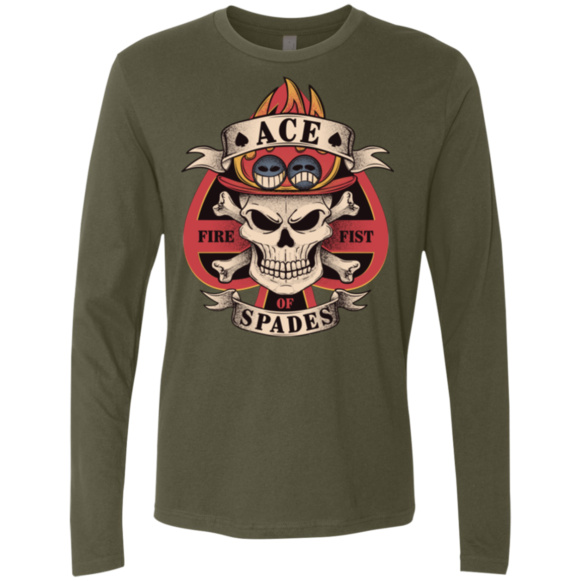 Ace of Spades Men's Premium Long Sleeve