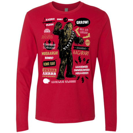 Wookie Famous Quotes Men's Premium Long Sleeve