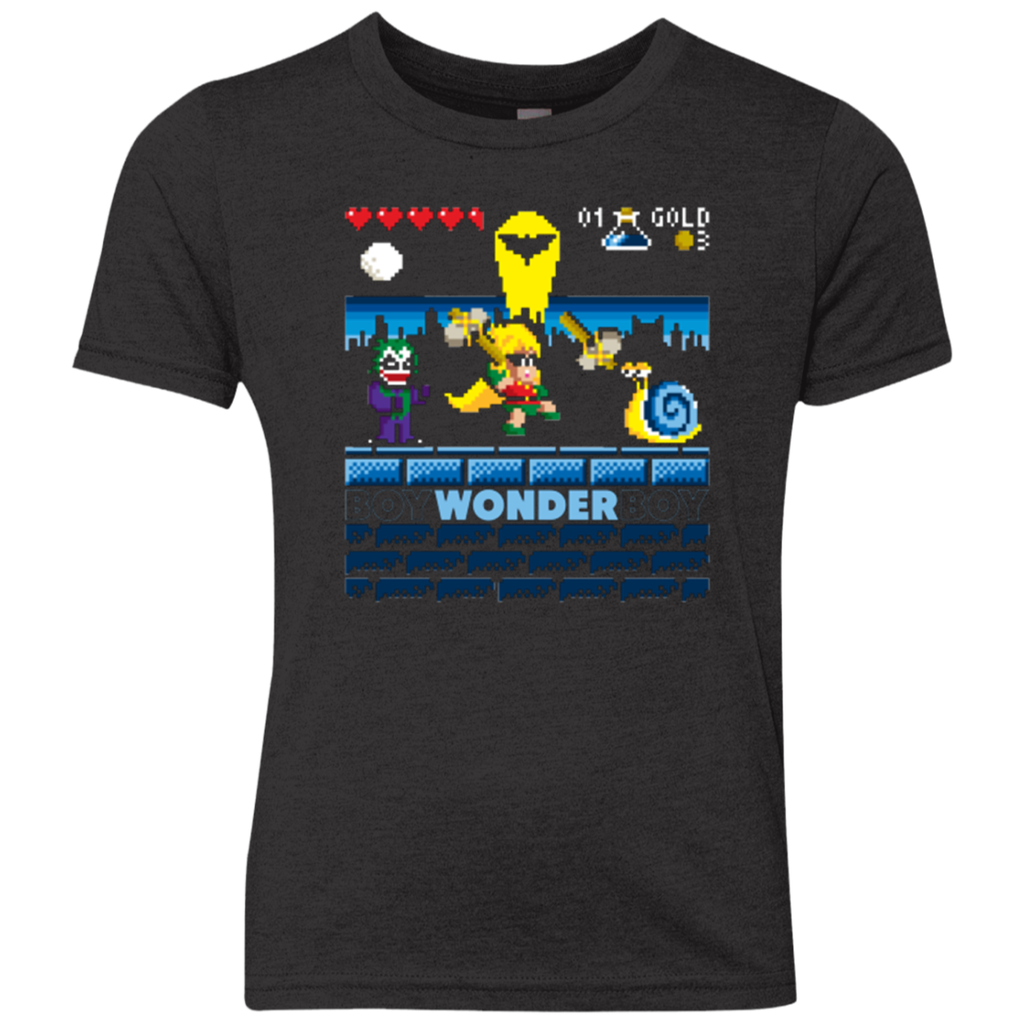 Boy Wonder Boy Youth Triblend T-Shirt