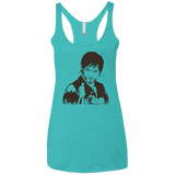 The Archer Women's Triblend Racerback Tank