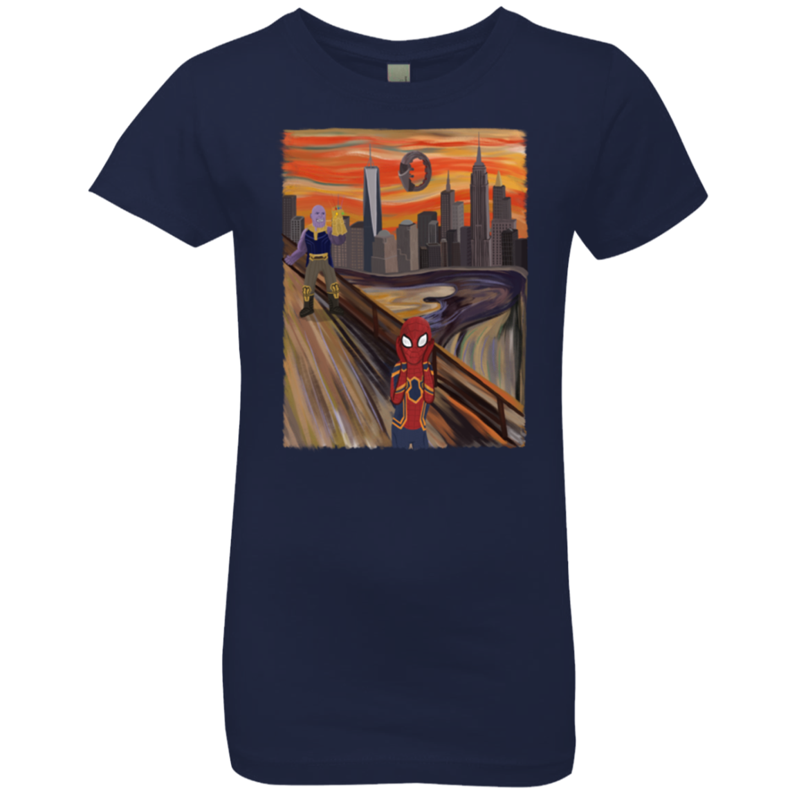 Spider Scream Girls Premium T-Shirt