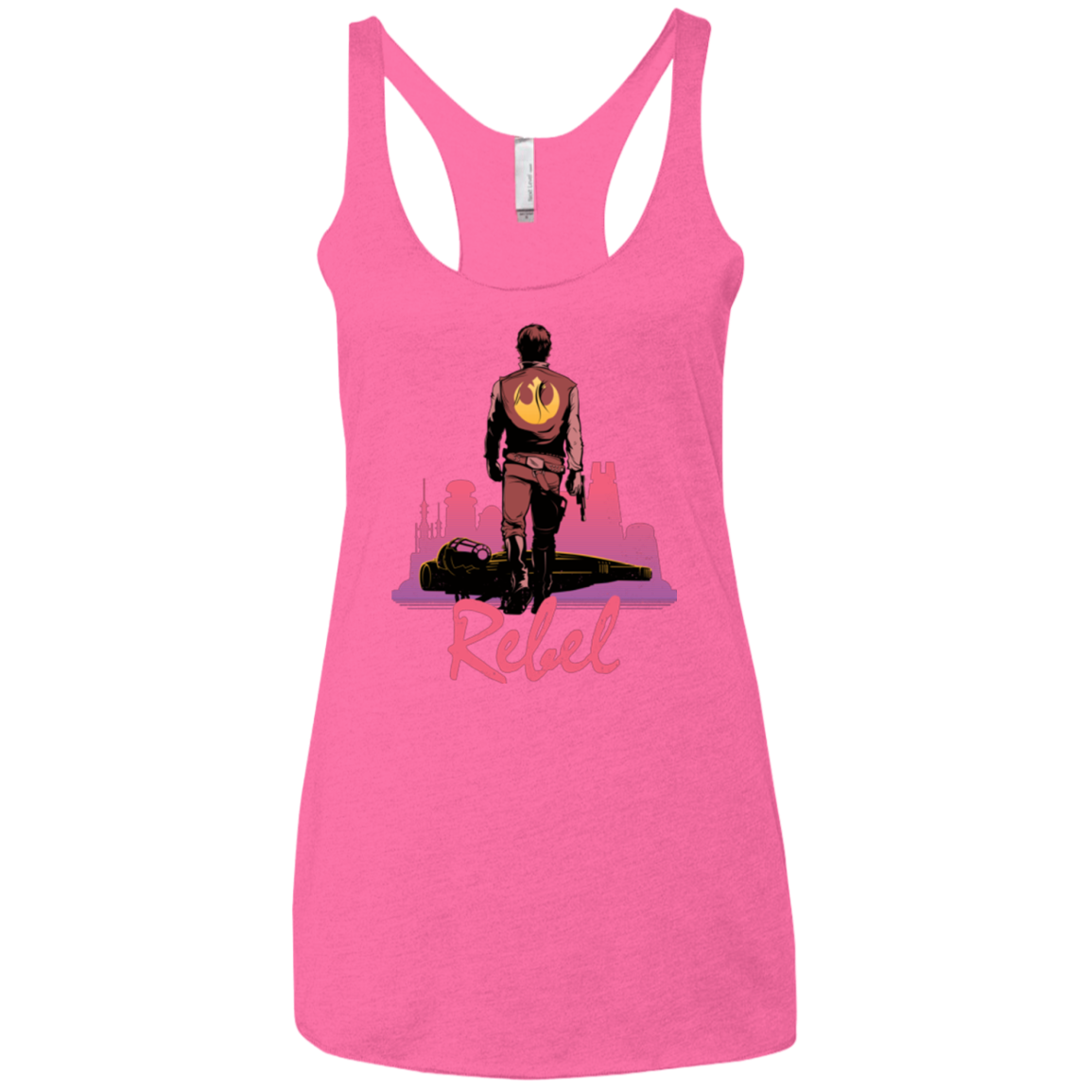 Rebel Women's Triblend Racerback Tank