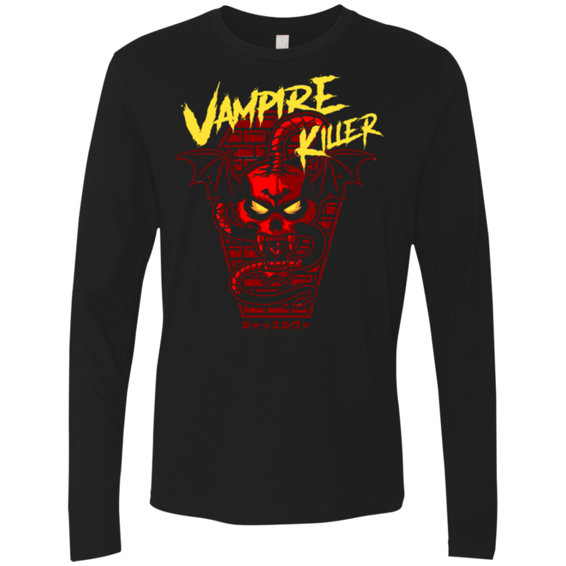 Vampire Killer Punk Men's Premium Long Sleeve
