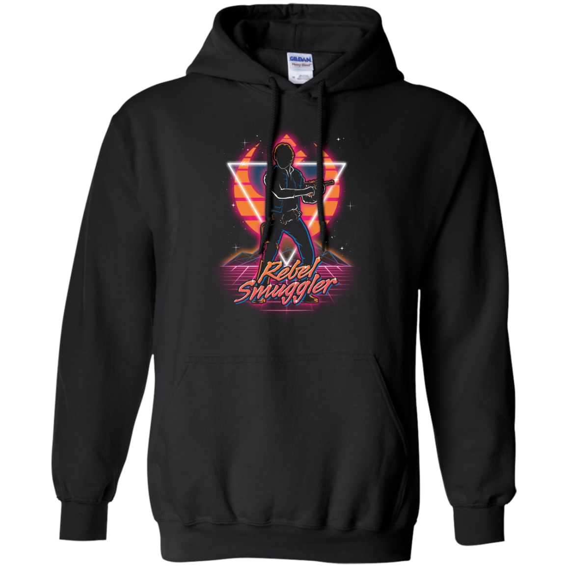 Retro Rebel Smuggler Pullover Hoodie