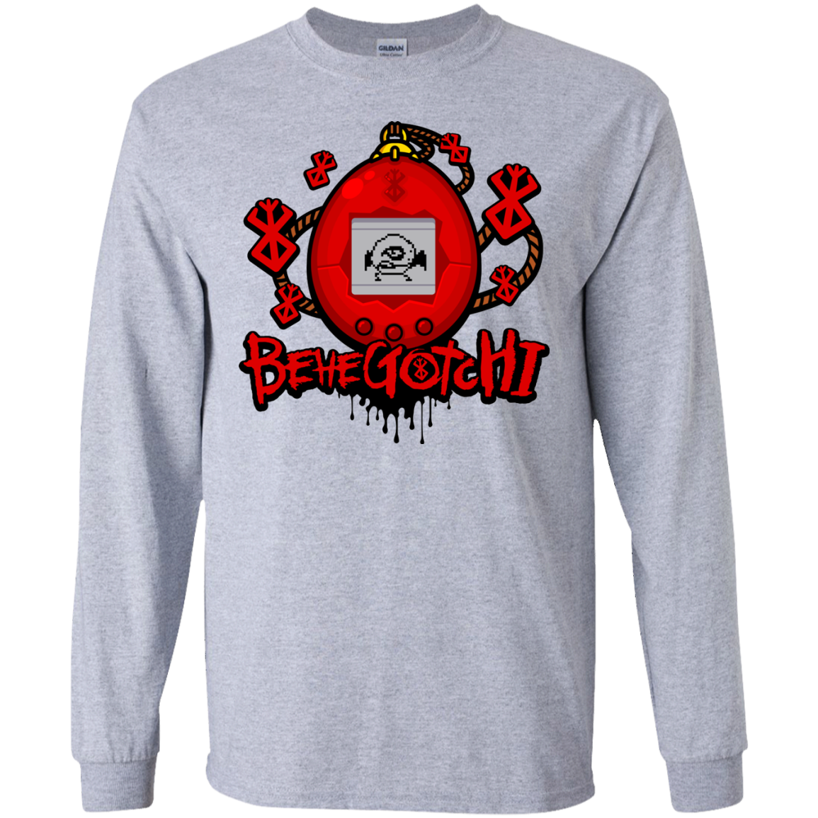 BeheGotchi Men's Long Sleeve T-Shirt