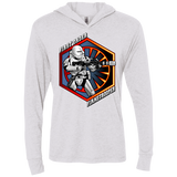 Flametrooper Triblend Long Sleeve Hoodie Tee