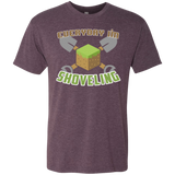 Everyday Shoveling Men's Triblend T-Shirt