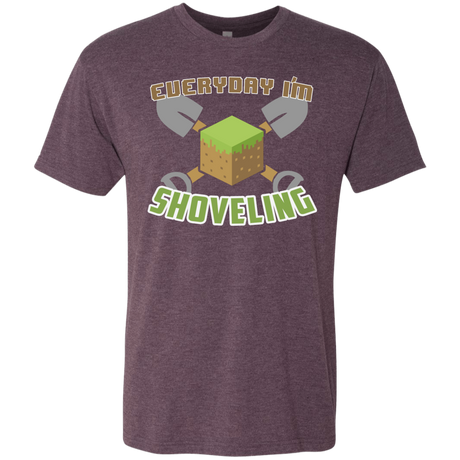 Everyday Shoveling Men's Triblend T-Shirt