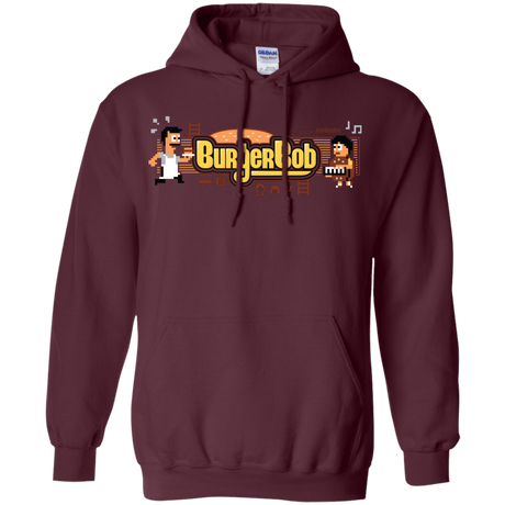 Burger Bob Pullover Hoodie